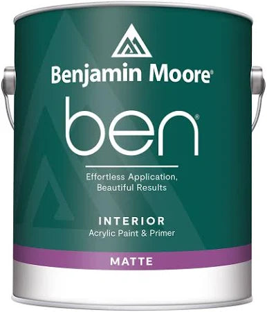 ben® Waterborne Interior Paint- Matte N624