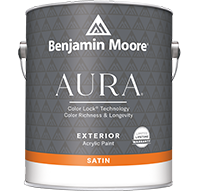 Aura Waterborne Exterior Paint - Satin Finish 631