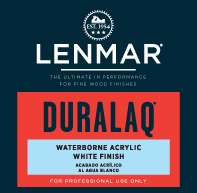 DuraLaq® Waterborne Acrylic White Finish - Semi-Gloss 1WB.206